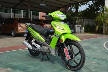 ประเทศจีน รถจักรยานยนต์สีเขียวสี, 4 จังหวะ Scooter ทารก Disc / Drum Braking Mode ผู้ผลิต